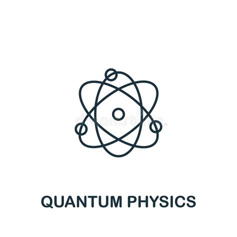 Quantum Physics Christmas Card Stock Vector Illustration