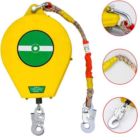 Yddhq Self Retracting Lifeline Safety Harness Fall Protection For