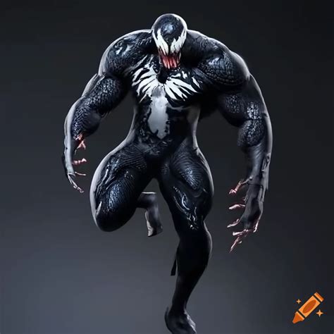 Venom Full Body Pose Perspective On Craiyon