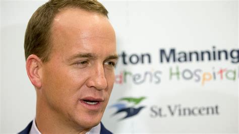 Peyton Manning Anchors Fundraiser To Help Pediatric Patients Families