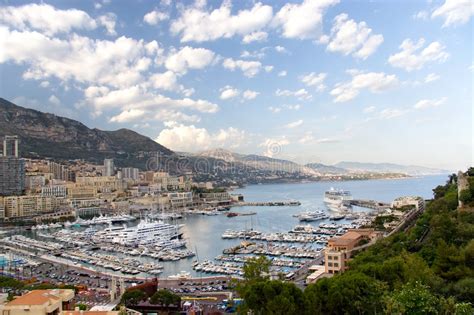 Landscape Of Monaco Stock Image Image Of Harbor Luxury