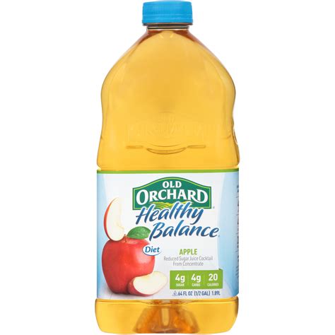 Old Orchard Healthy Balance Apple Juice 64 Fl Oz