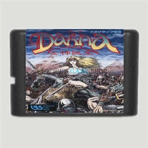 Dahna Game Cartridge Newest 16 Bit Game Card For Sega Mega Drive Gen