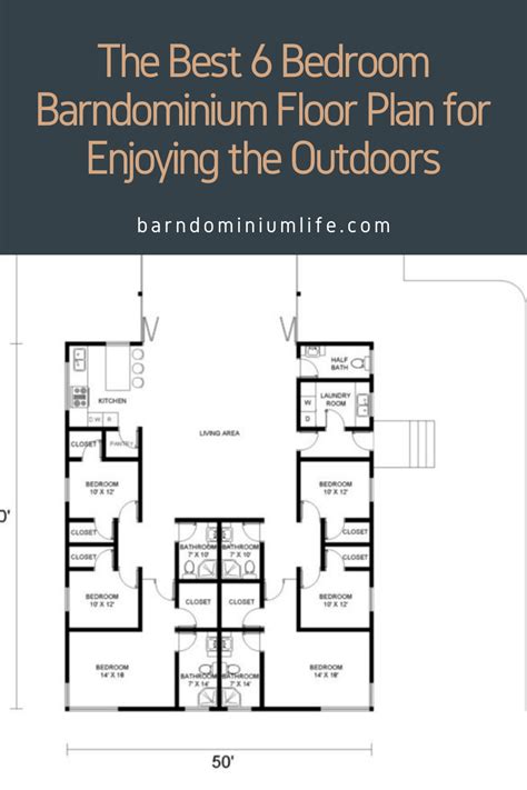 6 Bedroom Barndominium Floor Plans Artofit