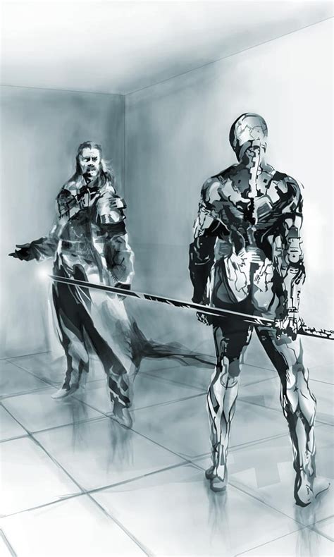 Metal Gear Solid Revolver Ocelot Artwork Cyborgs X For