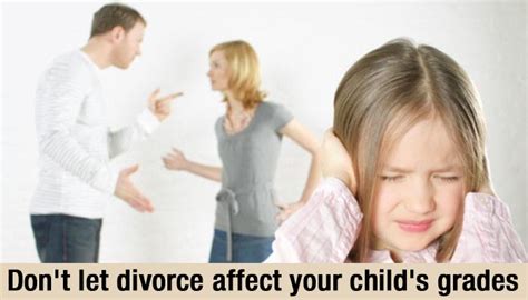 Dont Let Divorce Affect Your Childs Grades
