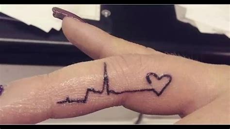25 Heartbeat Tattoo Ideas For Caring People Heartbeat