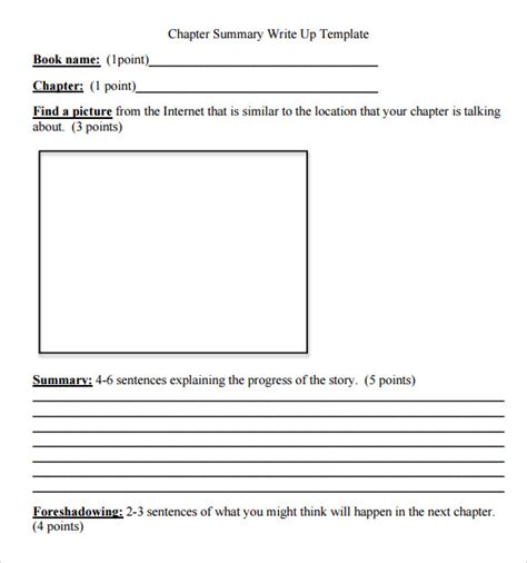 It includes the main ideas of what is to be communicated in a. FREE 5+ Sample Chapter Summary Templates in PDF | MS Word