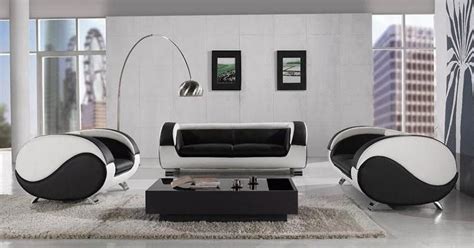 Harmony Ying Yang Modern Leather Living Room Sofa Set The Set Includes