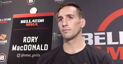 Rory Macdonald ‘surprised Bellator Didnt Make An Offer For Him To