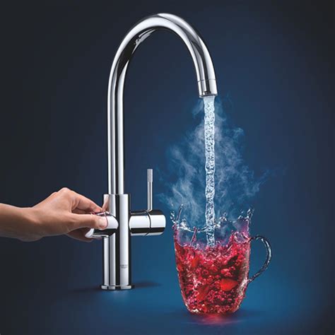 grohe red duo instant boiling water kitchen tap savemoneycutcarbon