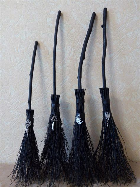 Altar Witchs Broom Wiccan Pagan Besom Etsy Witch Broom Halloween