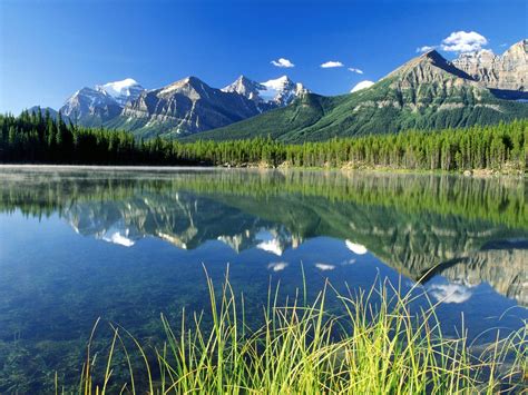 Herbert Lake Banff National Park Canada Wallpapers