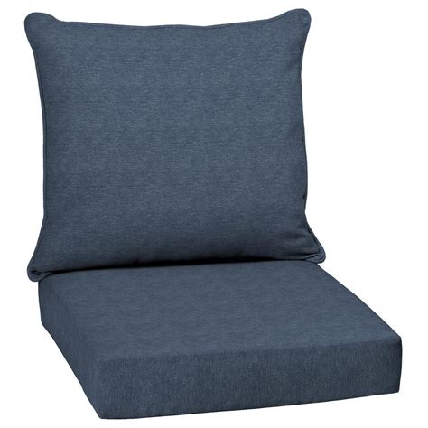 Shop wayfair for all the best lounge chair furniture cushions. Arden Selections 24 x 24 Denim Alair Texture 2-Piece Deep ...