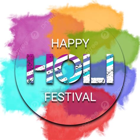 Holi Festival Hd Transparent Happy Holi Festival Vector Transparent