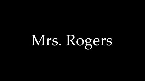 Annabelle Rogers Taboo Mrs Rogers