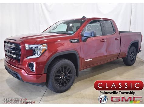 2020 Gmc Sierra 1500 Elevation Double Cab 4wd In Red Quartz Tintcoat