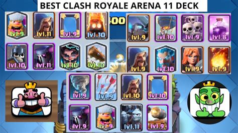 Best Deck Of Clash Royale Arena 11 Electro Valley Youtube