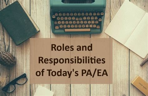 Roles and Responsibilities | Today's PA