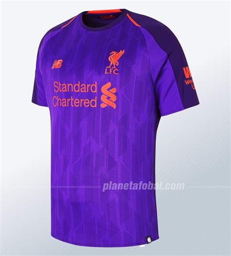 Camiseta Suplente New Balance Del Liverpool 201819