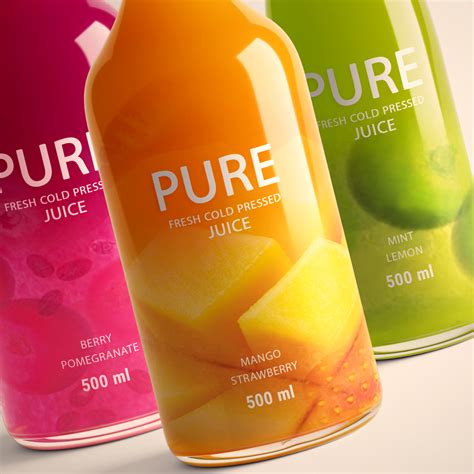Pure Juice Packaging From Iran World Brand Design Society