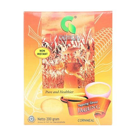 Teksture tepung ini halus seperti. Jual Gasol Tepung Organik 200gr - Jagung Online Februari ...