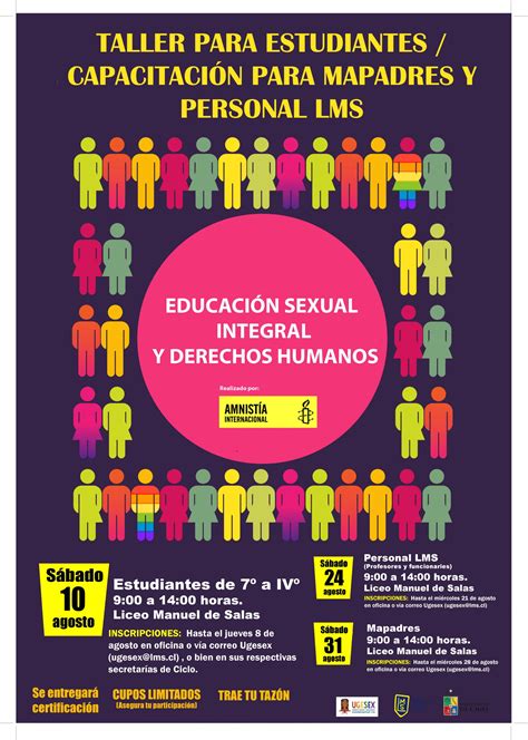 Pero ser diferentes no es un. LMS | Educación Sexual Integral y Derechos Humanos: UGESEX coordina capacitación para ...