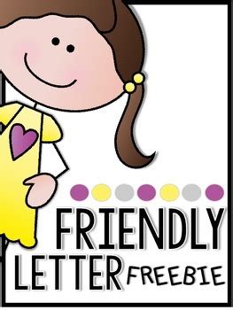 Even when writing to close friends or relatives the address must be written. Interactive Friendly Letter Freebie by Tara West | TpT