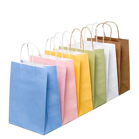 Custom 1000pcs Eco Friendly Reusable Paper Shopping Bag High Quality