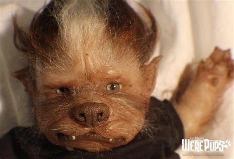 Werepups Artist Creates Eerily Lifelike Werewolf Babies Asia Eriksen A Horror Enthusiast