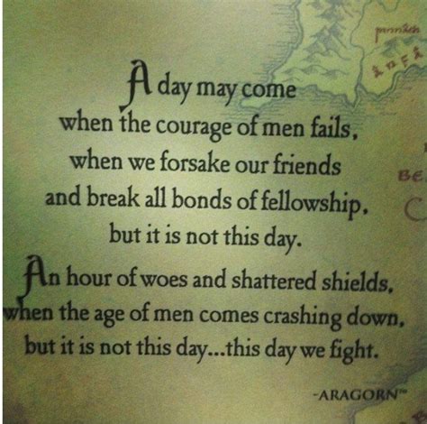 How about one that actually came from j.r.r. Lord Of The Rings Book Quotes. QuotesGram