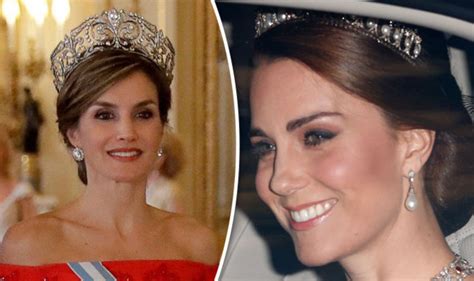 Queen Letizia V Kate Middleton Pictures How They Compare In Life And