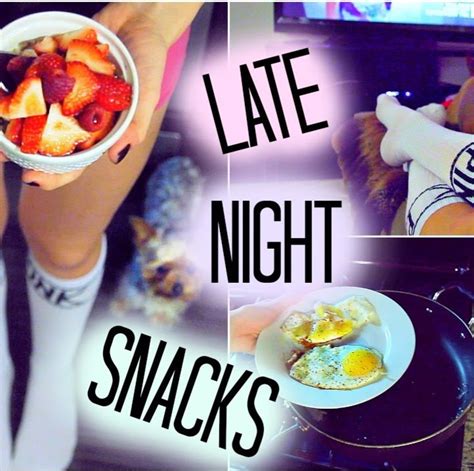 The Best Healthy Late Night Snacks Manning Live