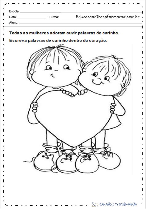 Objetivo é destacar papel da educação para a paz e o desenvolvimento. Atividades Dia da Mulher ou Dia Internacional da Mulher ...