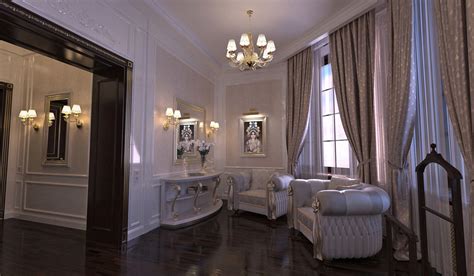 Vicwork Studio Luxury Guest Bedroom Interior Design In Art Deco Style