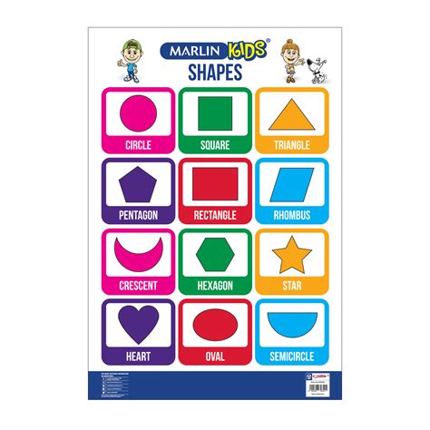 Shapes Chart Pack Of 5 Pick A Pen