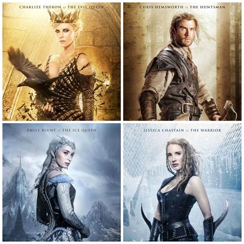The Huntsman Winter’s War Character Posters Are Here Sandwichjohnfilms