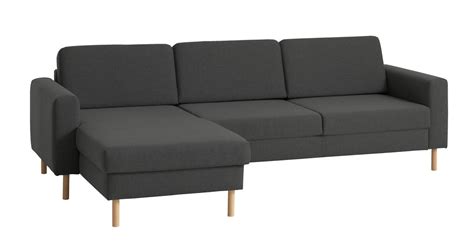 Sofa m/sjeselong SVALBARD mørk grå | JYSK