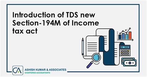 Introduction Of Tds New Section 194m Of Income Tax Act Akpr