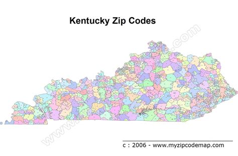 Zip Code Map Of Kentucky Apollocinema