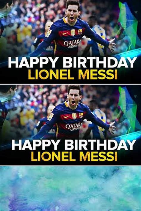 Happy Birthday Lionel Messi Champ Lionel Messi Messi Football Photography