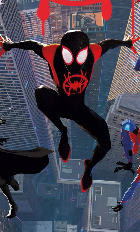 1280x2120 Spiderman Into The Spider Verse New Poster Art Iphone 6 Hd