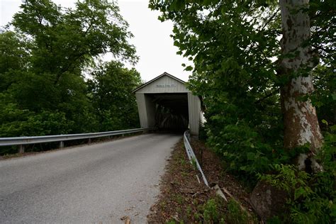Covered Bridges In Ohio Harshaville Covered Bridge Seaman Ohio