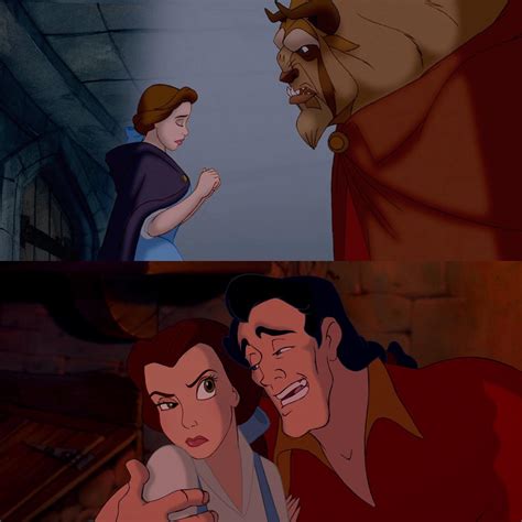 In Disney's Beauty and the Beast (1991) Belle was willing to be locked
