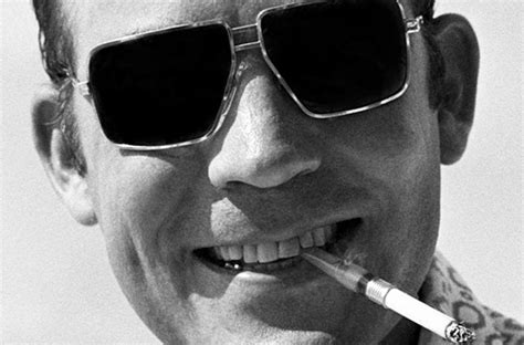 Cultural and literary icon hunter s. Hunter S. Thompson on Living versus Existing