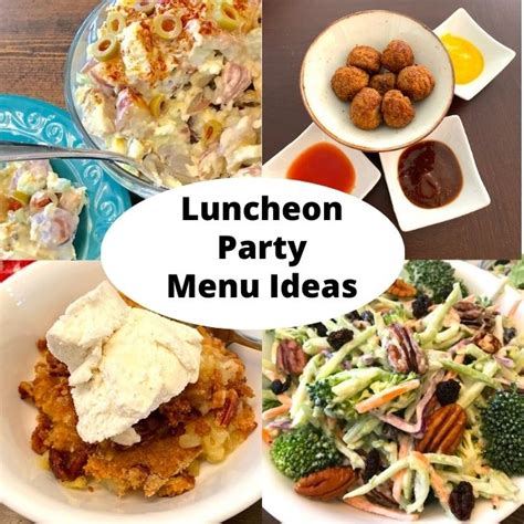 43 Luncheon Party Menu Ideas With Recipes Southern Home Express