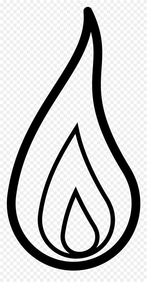 Fire Flames Clipart Black And White Free Clipart Clipart Flame Png