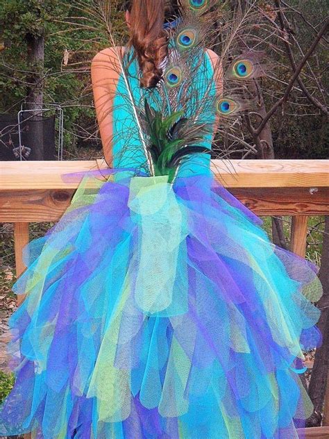 How To Make A Majestic Peacock Costume Peacock Costume Girls Peacock