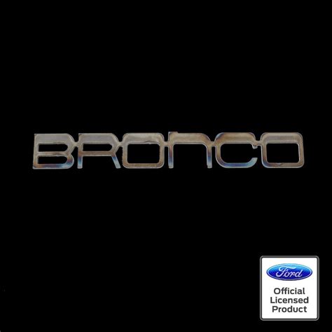 Bronco Logo Speedcult Officially Licensed