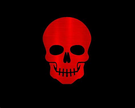 Red Skull Red Gizzzi Labrano Black Skull Hd Wallpaper Peakpx